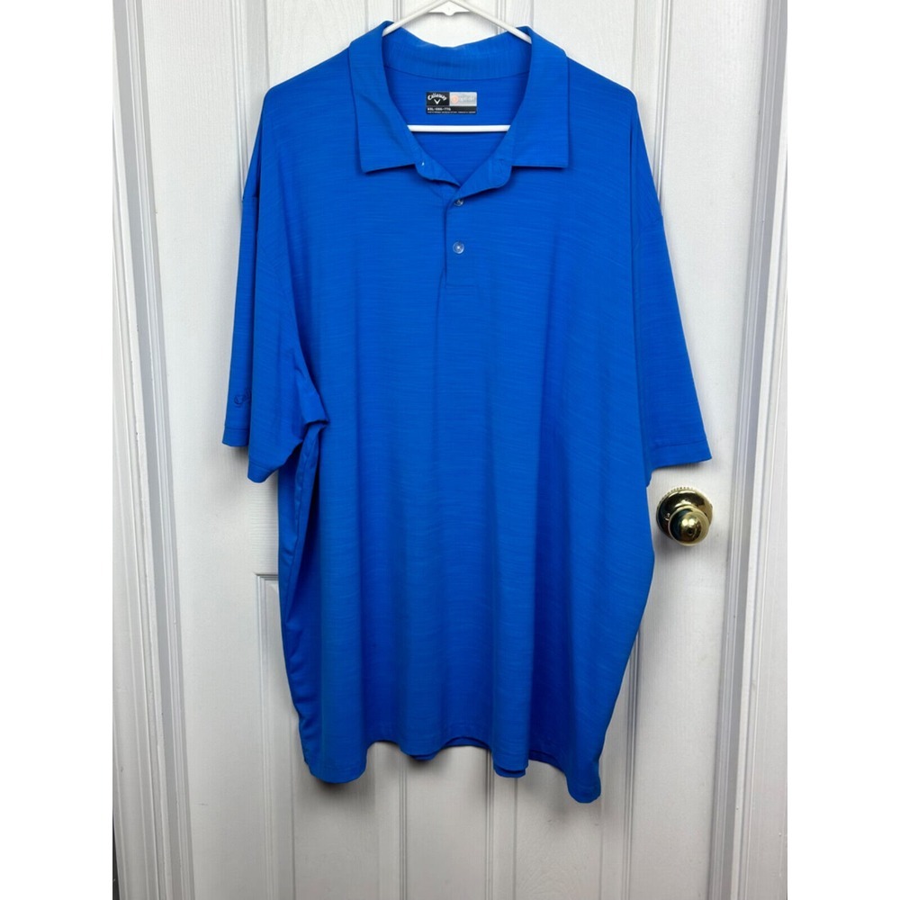 Callaway XXL Blue Polo Golf Shirt